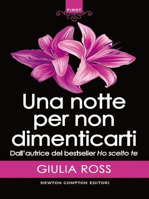 cover image of Una notte per non dimenticarti